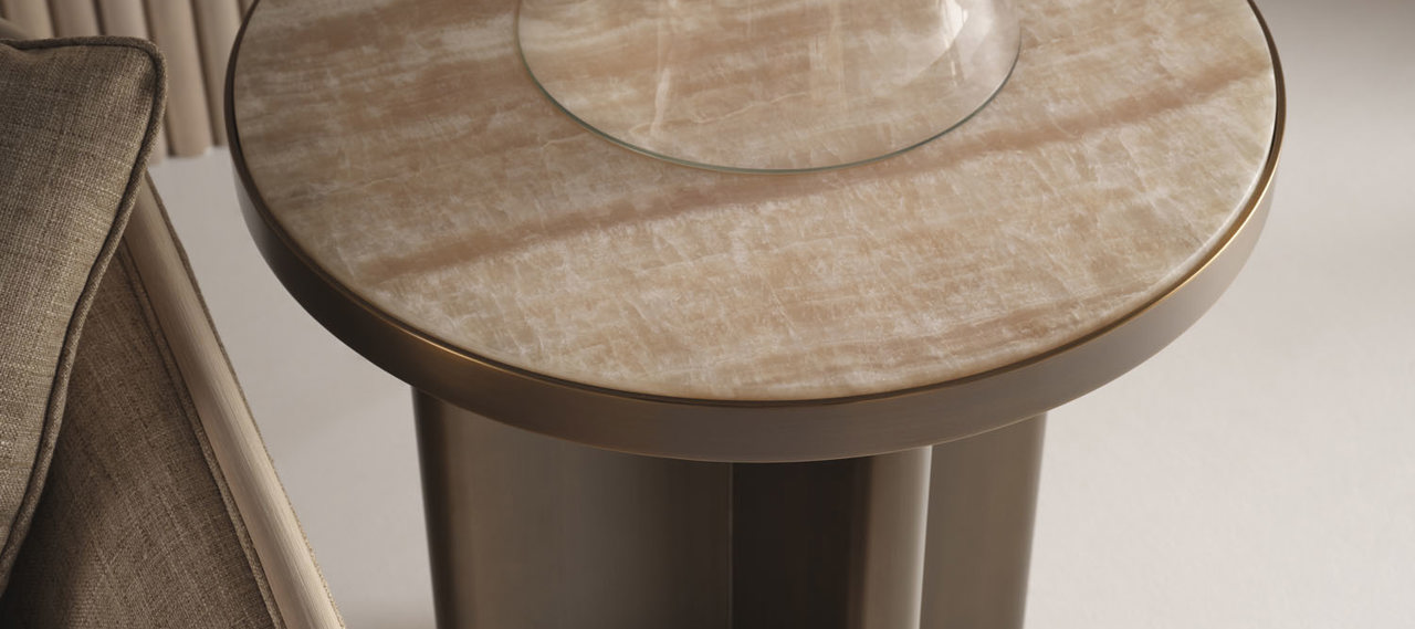 Calypso Side Table-by Barbara Barry-BAA5658 | Baker-McGuire