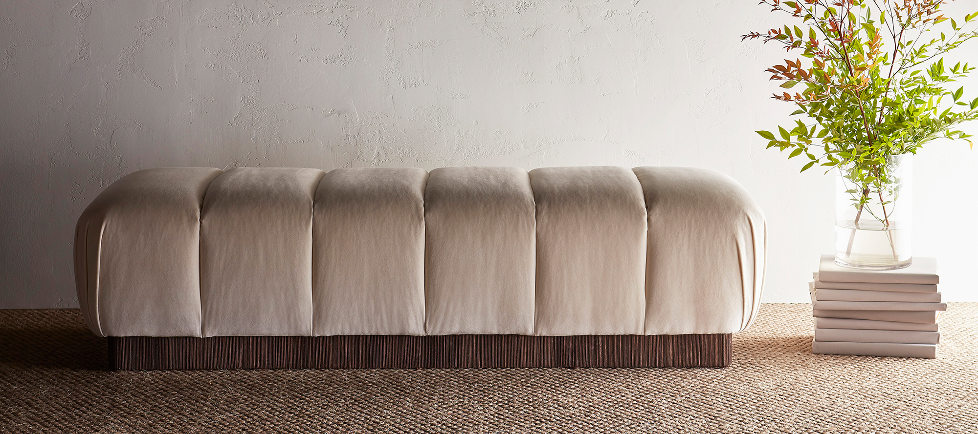 Channel Bench-by Kara Mann-MCU1811O | Baker-McGuire Furniture